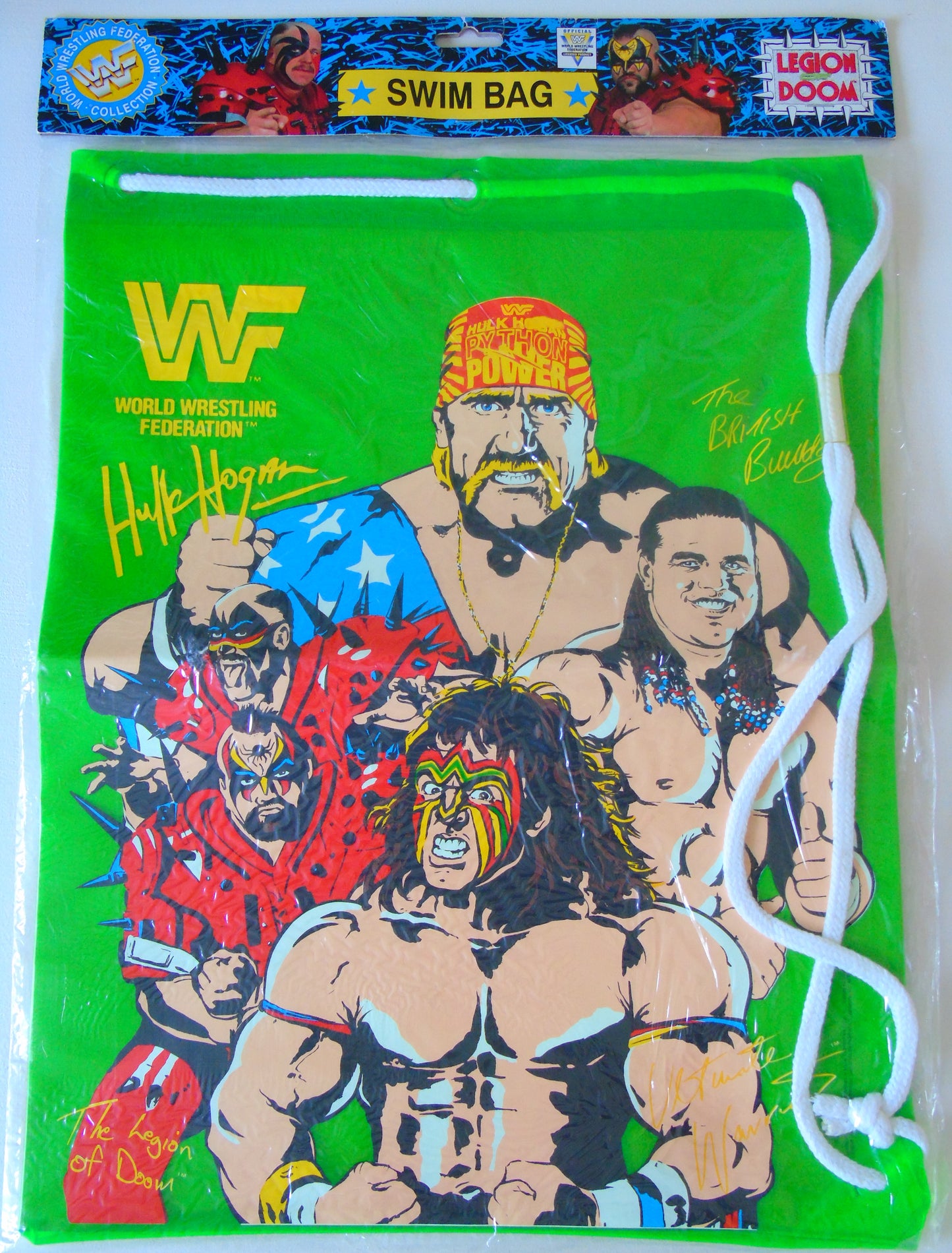 WWF Original 1991 Swim & Sports Drawstring Bag