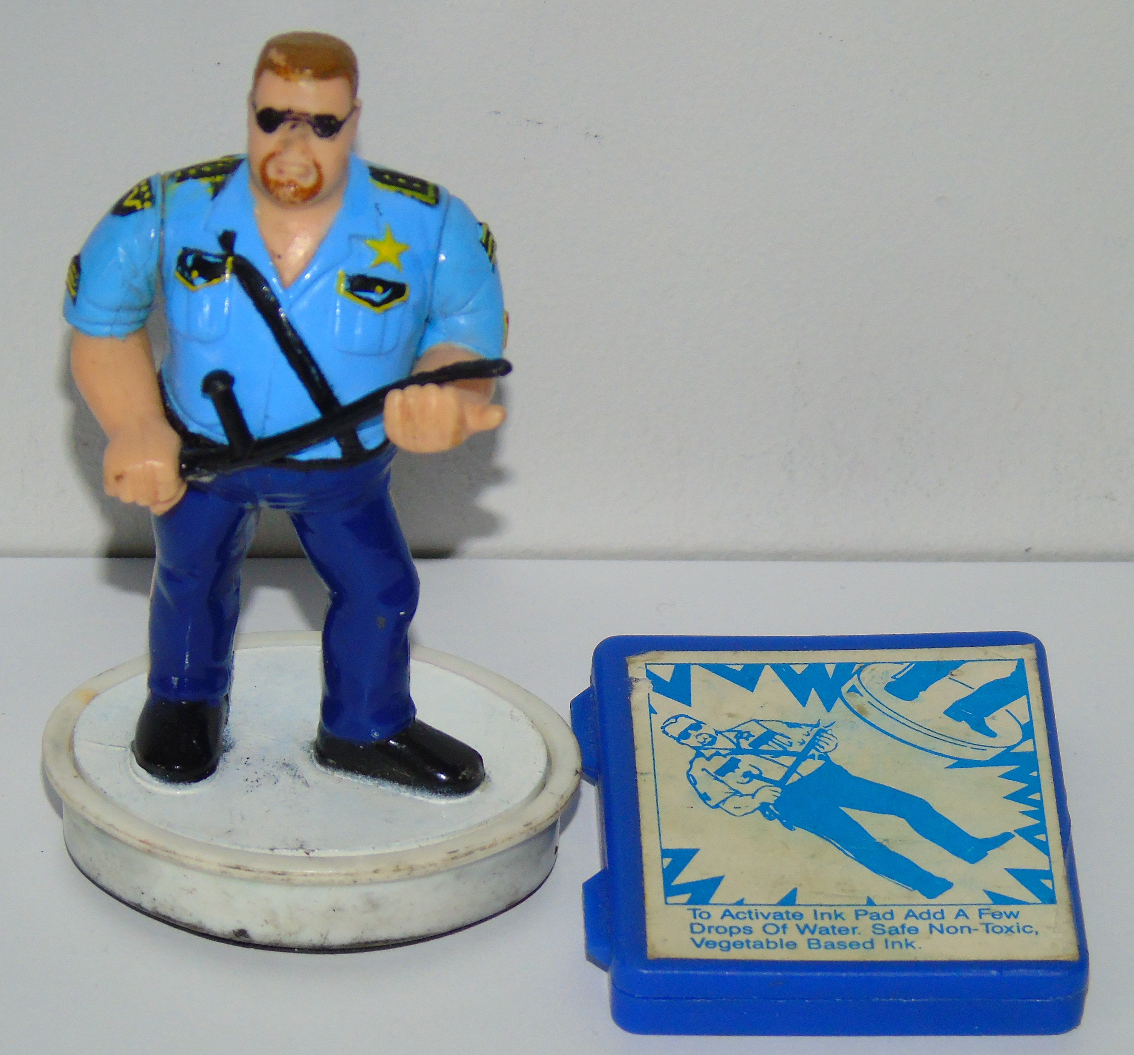 WWF Hasbro top Big Boss Man Figure Series 1