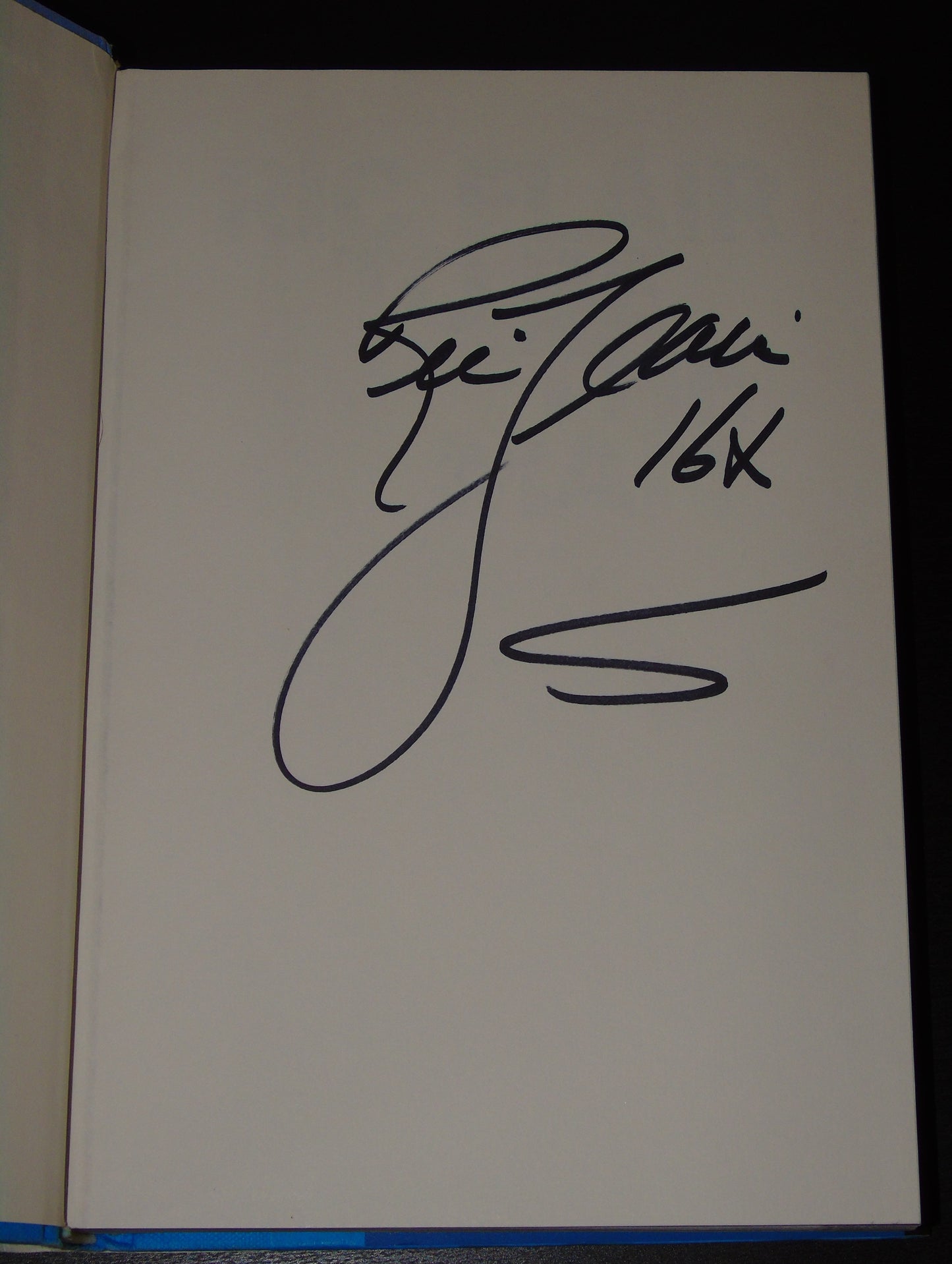 Nature Boy Ric Flair WCW WWF WWE Signed To Be The Man Autobiography Book