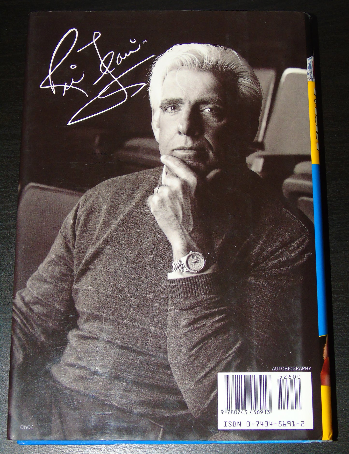 Nature Boy Ric Flair WCW WWF WWE Signed To Be The Man Autobiography Book