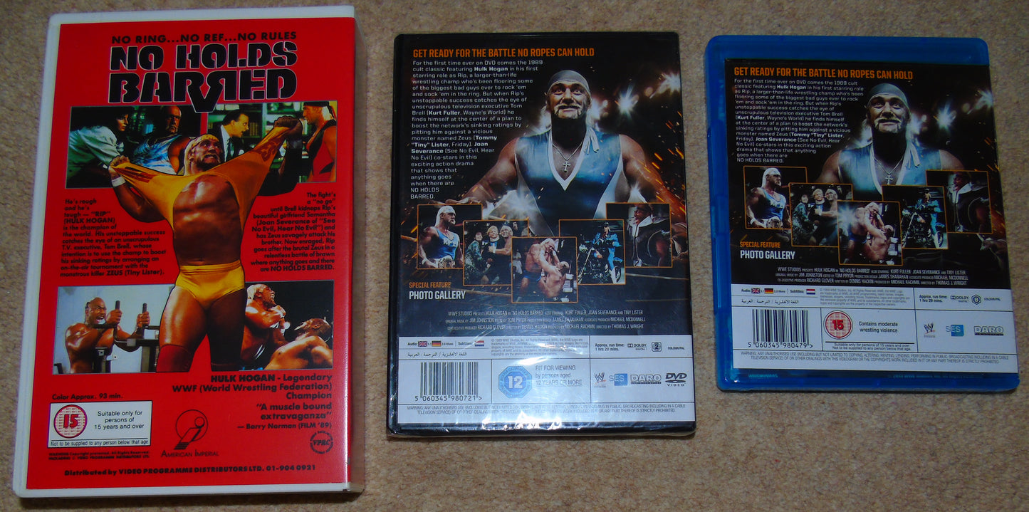 Rare No Holds Barred WWF WWE Wrestling Official Movie Press Kit