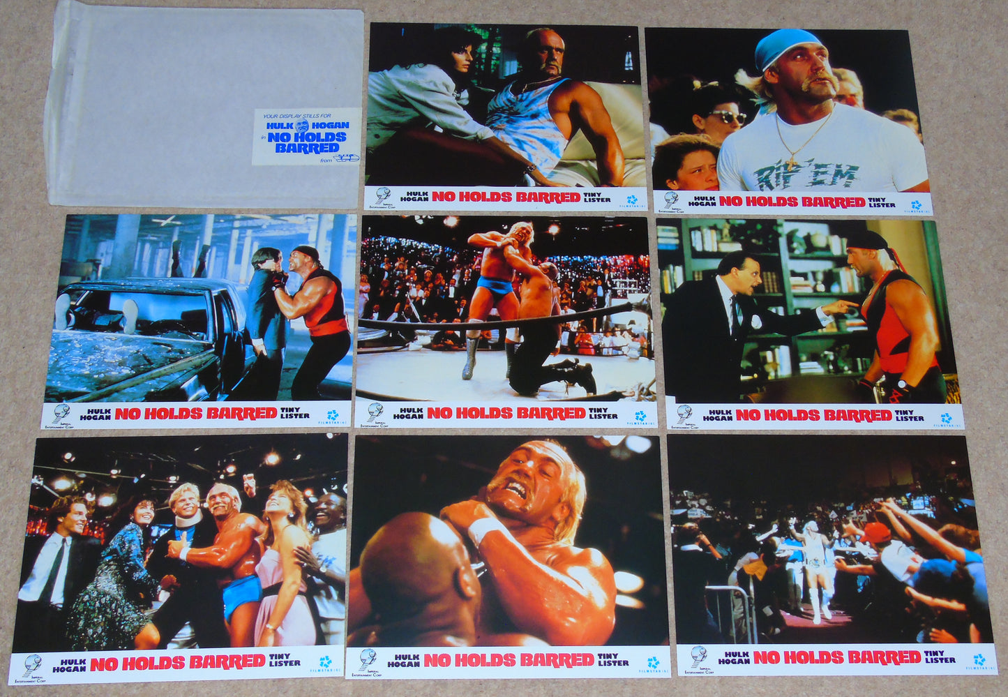 Rare No Holds Barred WWF WWE Wrestling Official Movie Press Kit