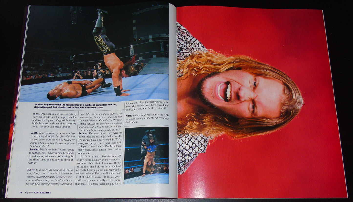 WWF Raw Magazine May 2002