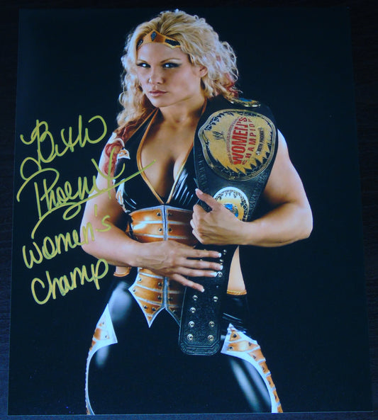 Beth Phoenix WWE Signed Photo