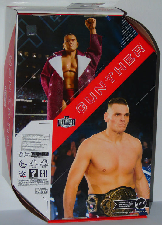 Gunther WWE Mattel Ultimate Edition Signed Figure