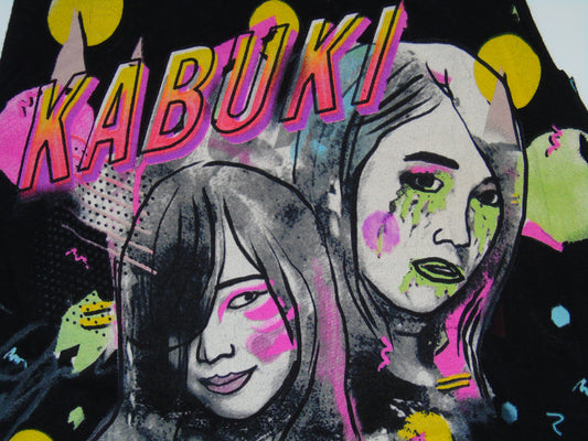 Ring Worn Kairi Sane WWE Double Signed Kabuki Warriors T-Shirt