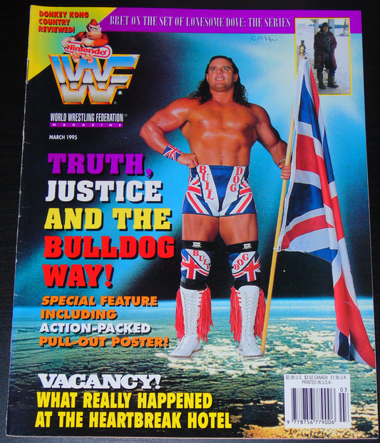 WWF Magazine March 1995 Variant Cover