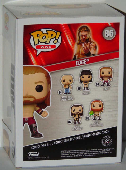 Edge WWE Funko Pop! Vinyl Signed Figure