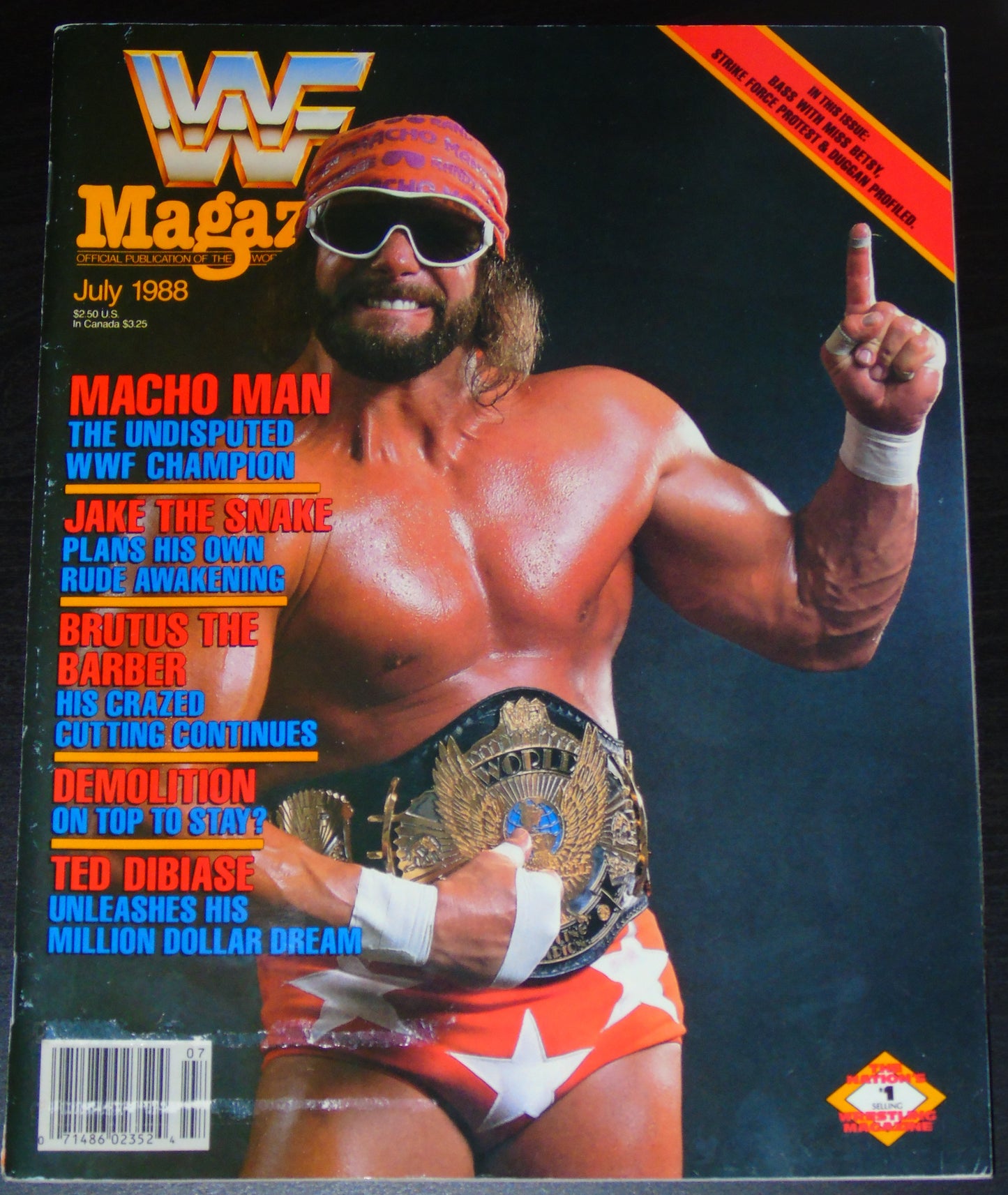 WWF Magazine July 1988