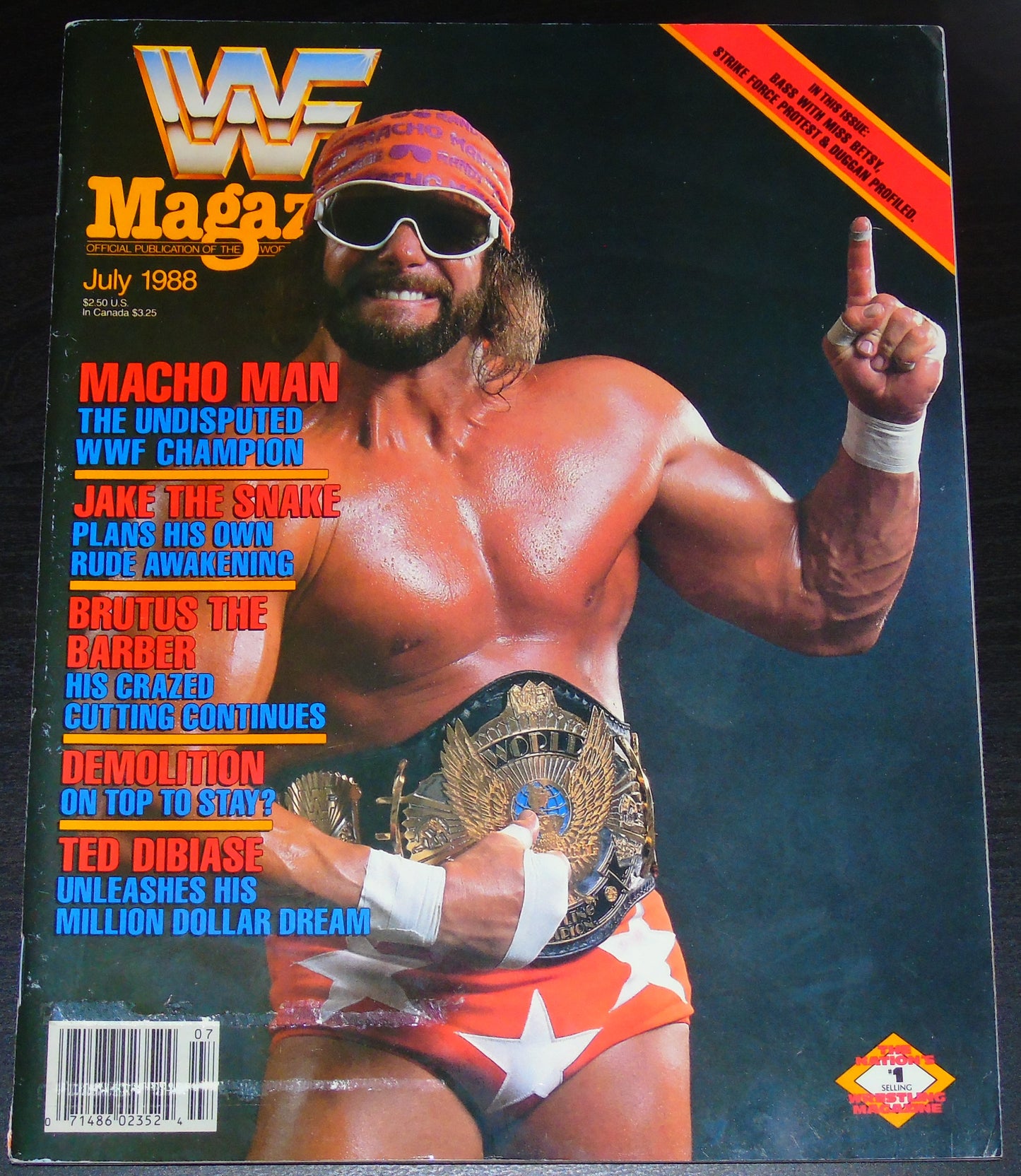 WWF Magazine July 1988