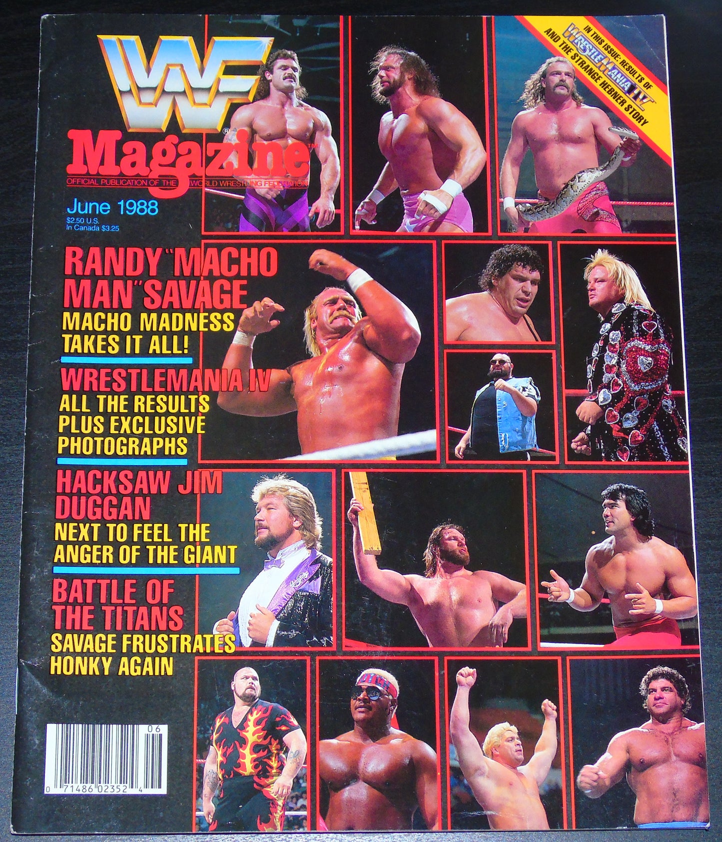 WWF Magazine June 1988