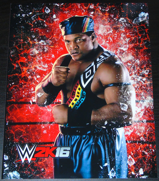 Faarooq Ron Simmons WWE 8x10" 2K16 Promo Photo