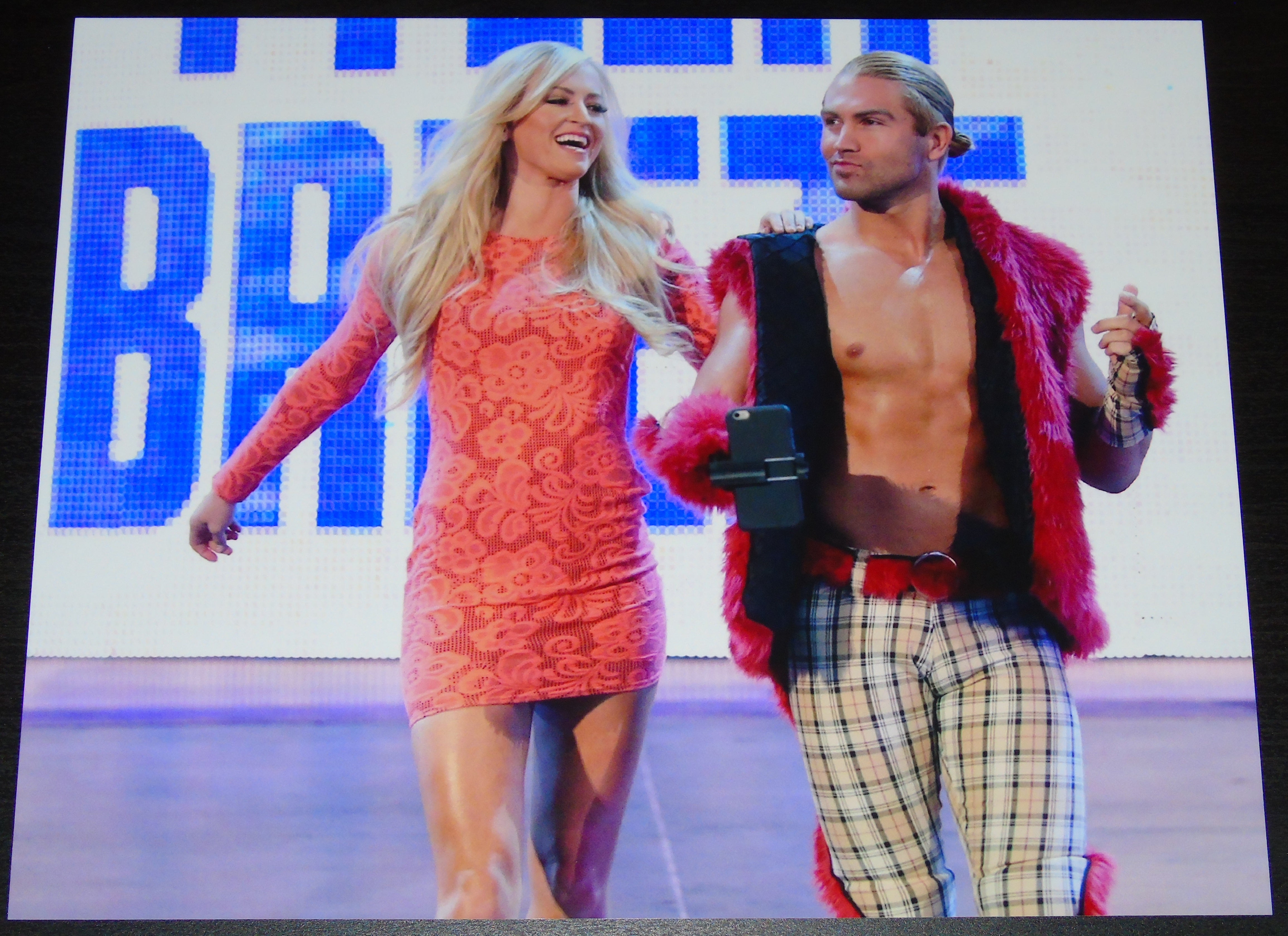 Allison Rae Wwe Tyler Breeze & Summer Rae WWE 8x10