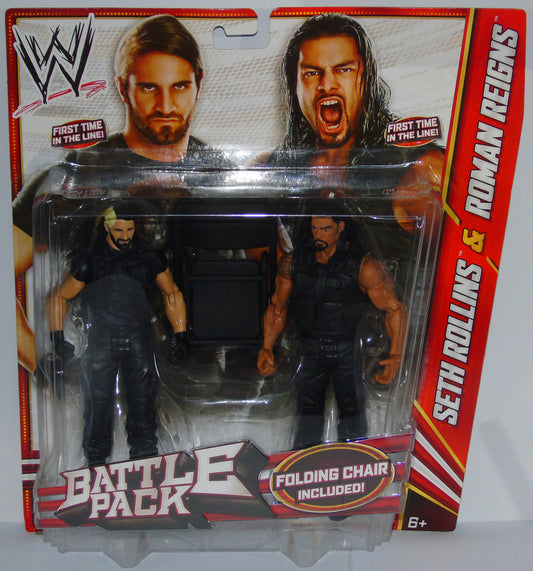 Seth Rollins & Roman Reigns WWE Mattel Figure Set