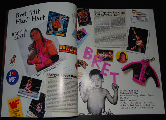 WWF Magazine 1994 The Year In Review Bodyslams & Memories
