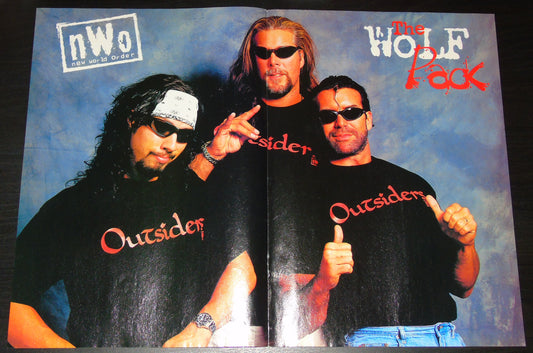 nWo & Rey Mysterio WCW Posters From December 1997 Issue 34 Magazine