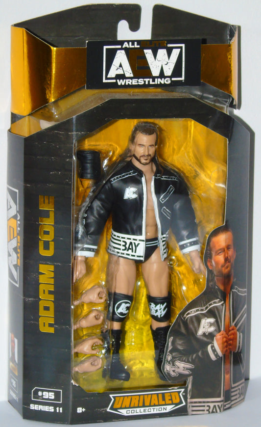 Adam Cole AEW Jazwares Unrivaled Figure Series 11