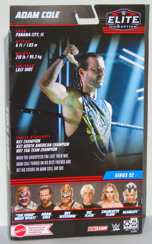 Adam Cole WWE Mattel Elite Series 92 Chase Variant Figure