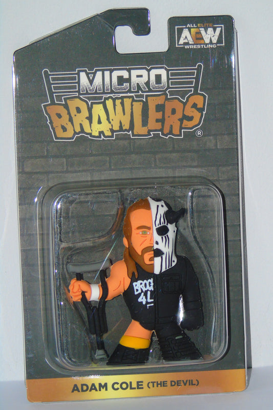 Adam Cole AEW Micro Brawlers The Devil Figure