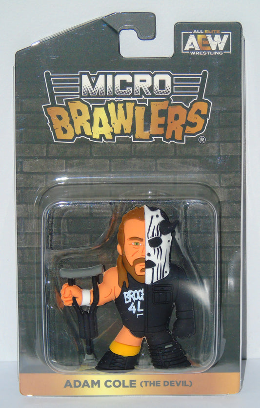 Adam Cole AEW Micro Brawlers The Devil Figure