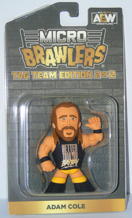 Adam Cole AEW Micro Brawlers Tag Team Edition 2 of 2 Figure