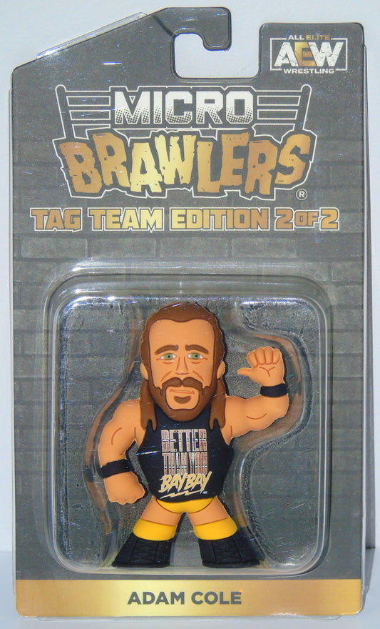 Adam Cole AEW Micro Brawlers Tag Team Edition 2 of 2 Figure