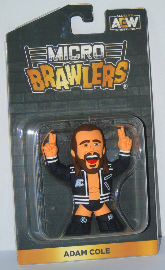 Adam Cole AEW Micro Brawlers Figure