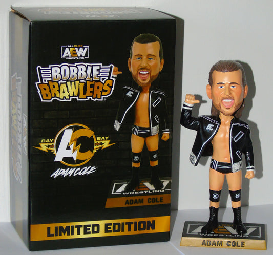 Adam Cole AEW Bobble Brawlers Limited Edition Figure