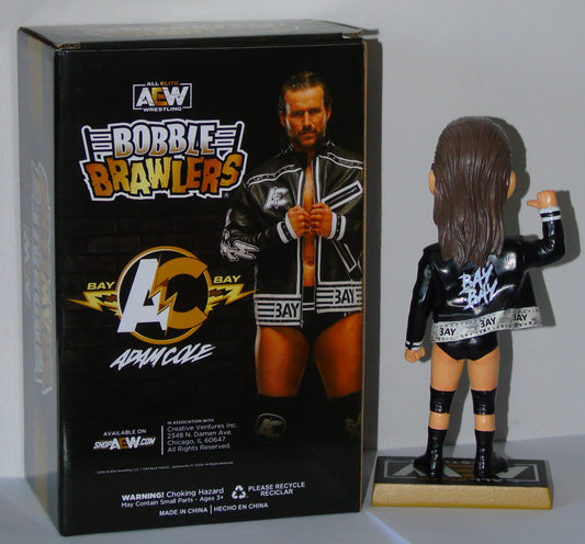 Adam Cole AEW Bobble Brawlers Limited Edition Figure