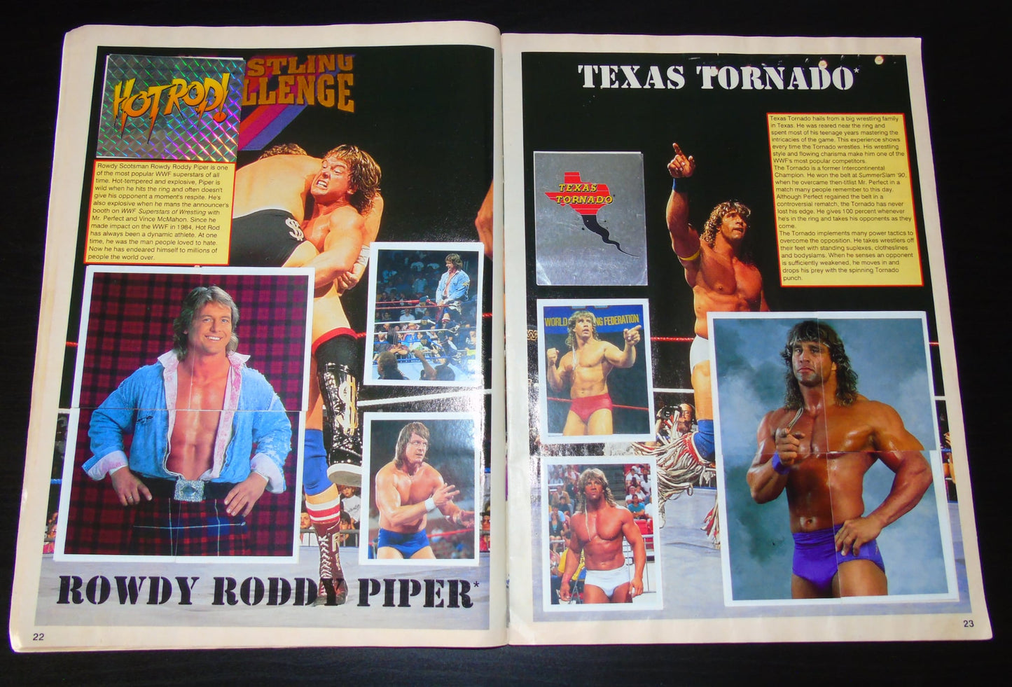 WWF Merlin Sticker Album 1991 Ccomplete