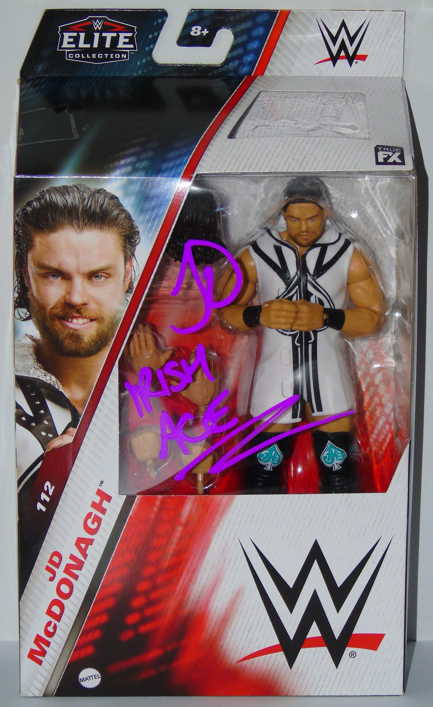 JD McDonagh Mattel WWE Elite Series 112 Signed Figure
