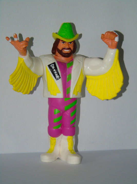 WWF Wrestling Macho Man Randy Savage Hasbro Series 5 Action Figure