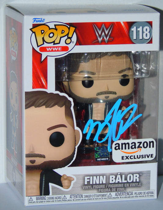 Finn Balor WWE Funko Pop! Vinyl Signed Amazon Exclusive Figure