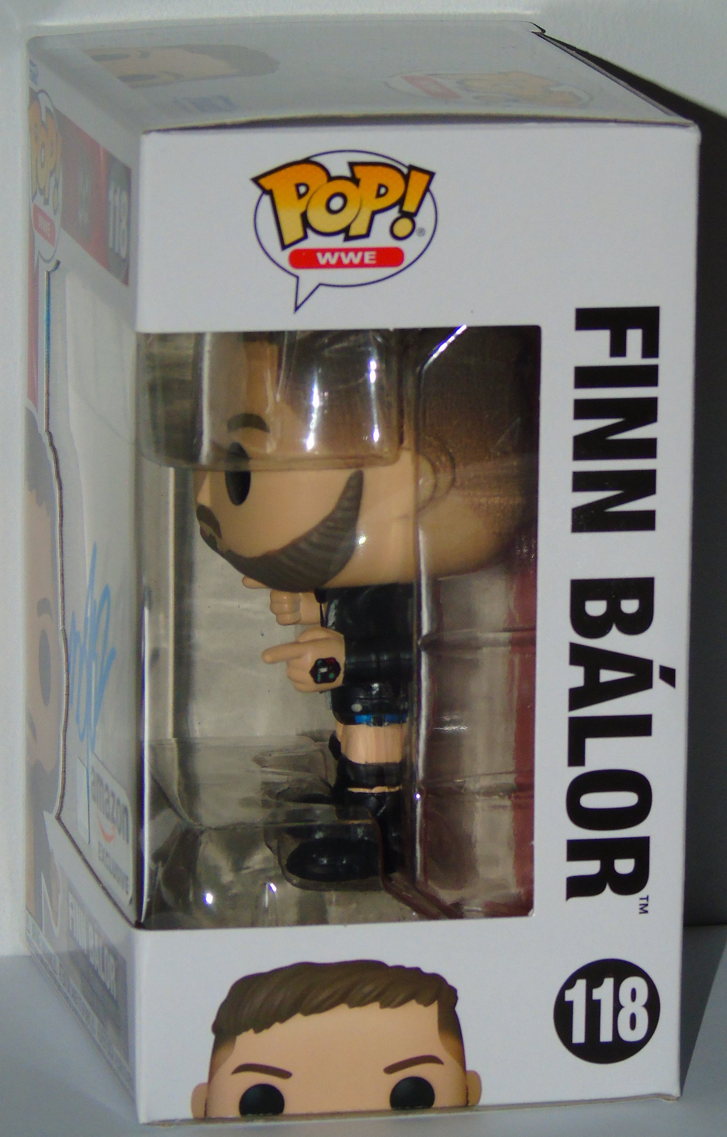 Finn Balor WWE Funko Pop! Vinyl Signed Amazon Exclusive Figure