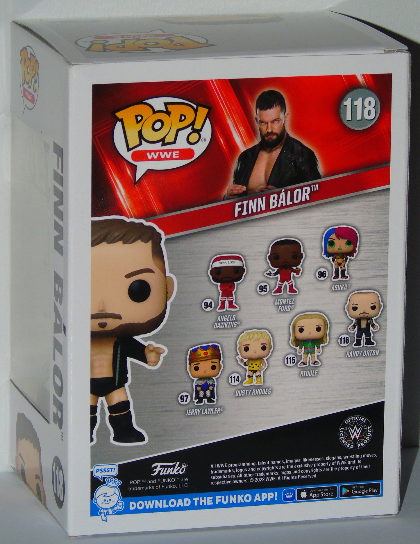 Finn Balor WWE Funko Pop! Vinyl Signed Amazon Exclusive Figure