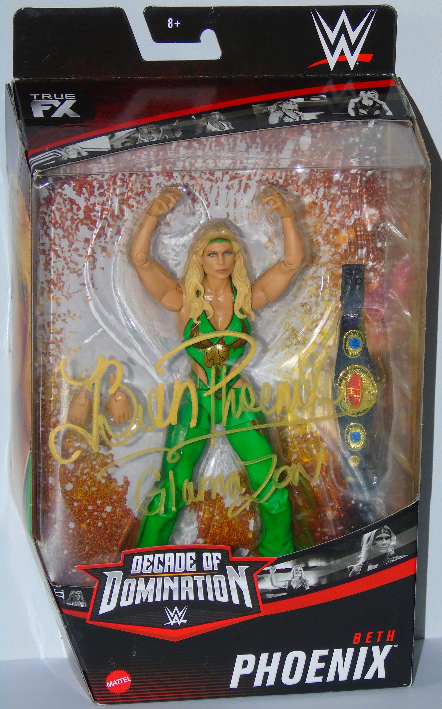 Beth Phoenix WWE Mattel Elite Signed Figure