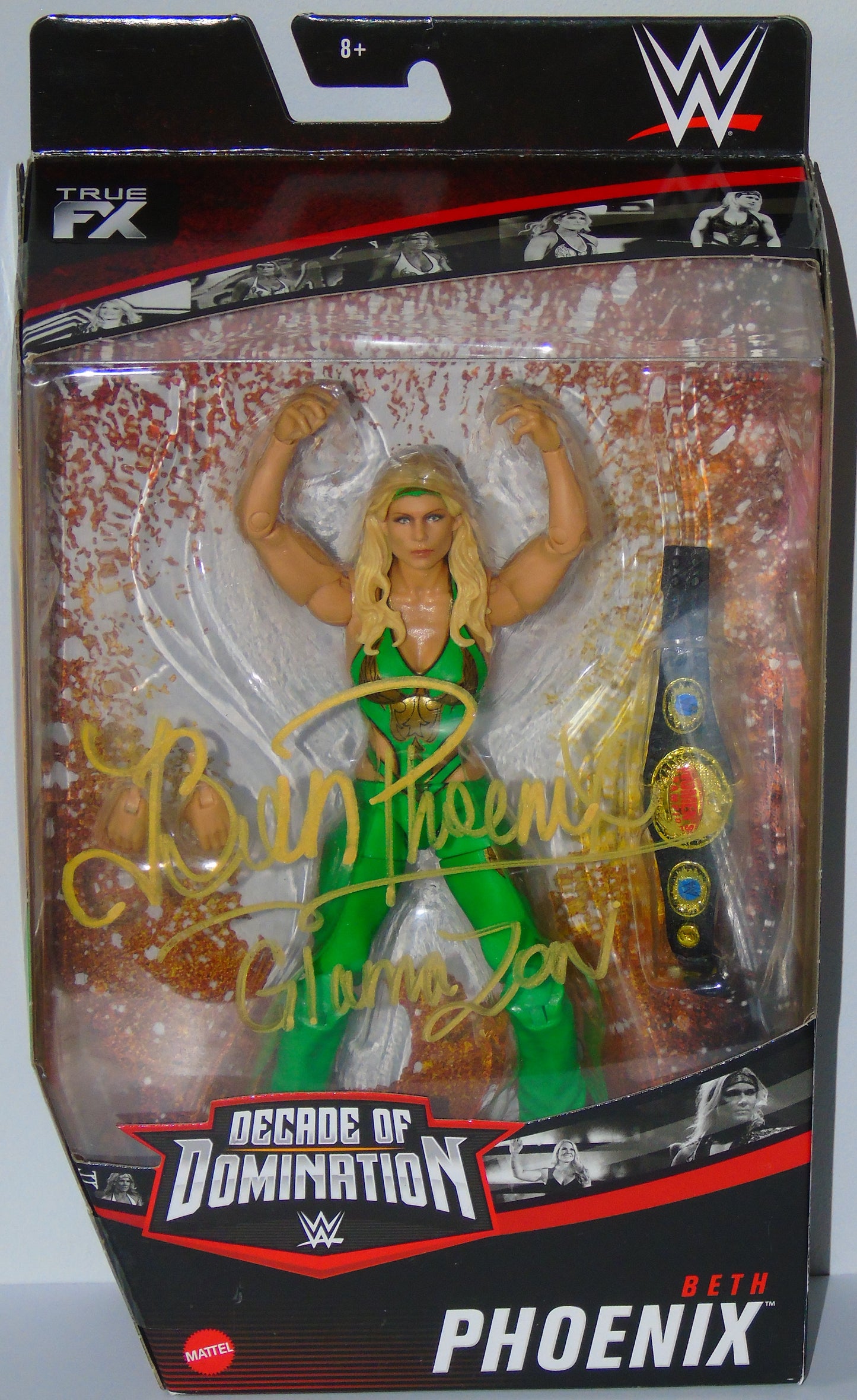 Beth Phoenix WWE Mattel Elite Signed Figure