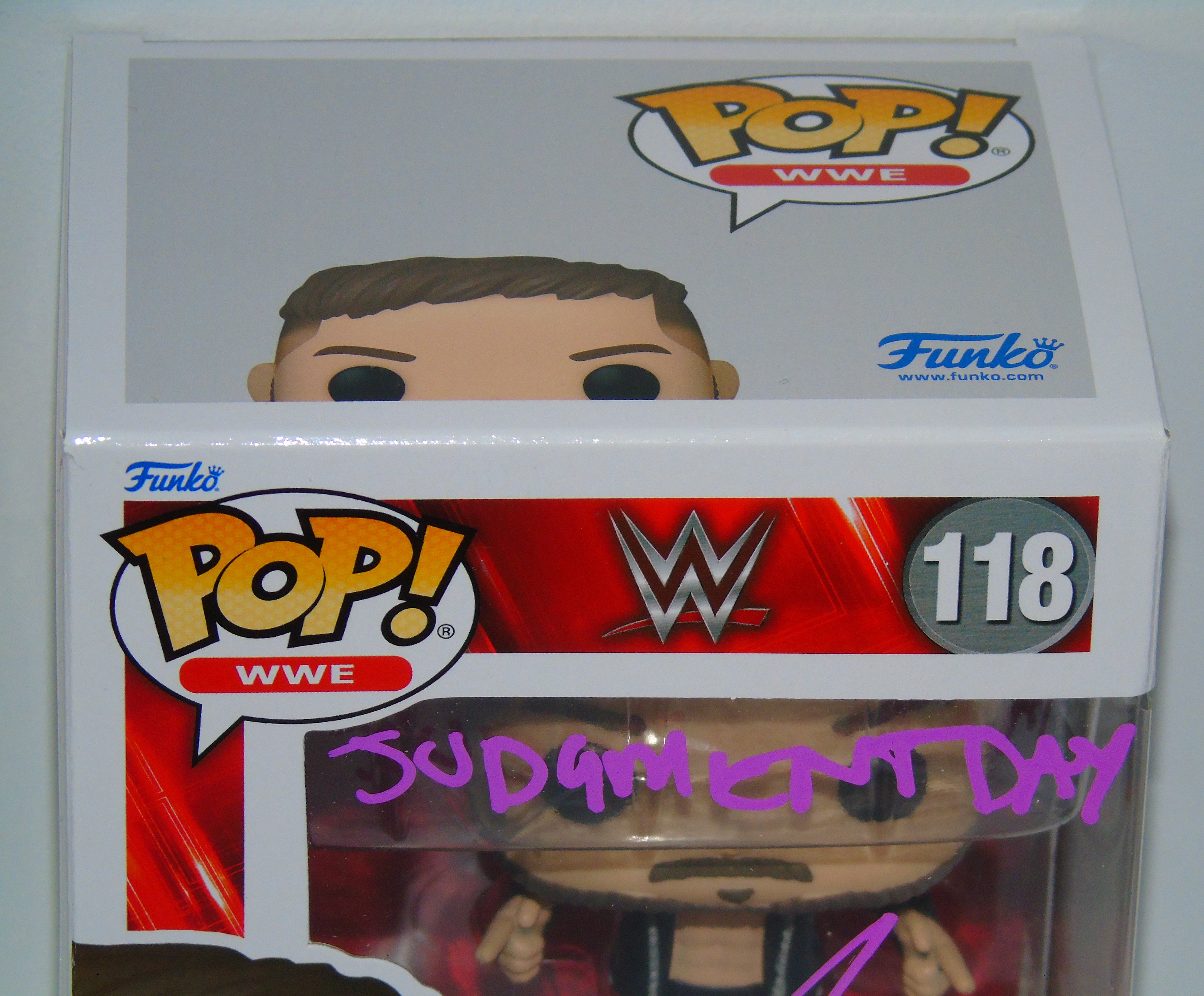 Finn Balor WWE Funko Pop! Vinyl Signed Amazon Exclusive Figure