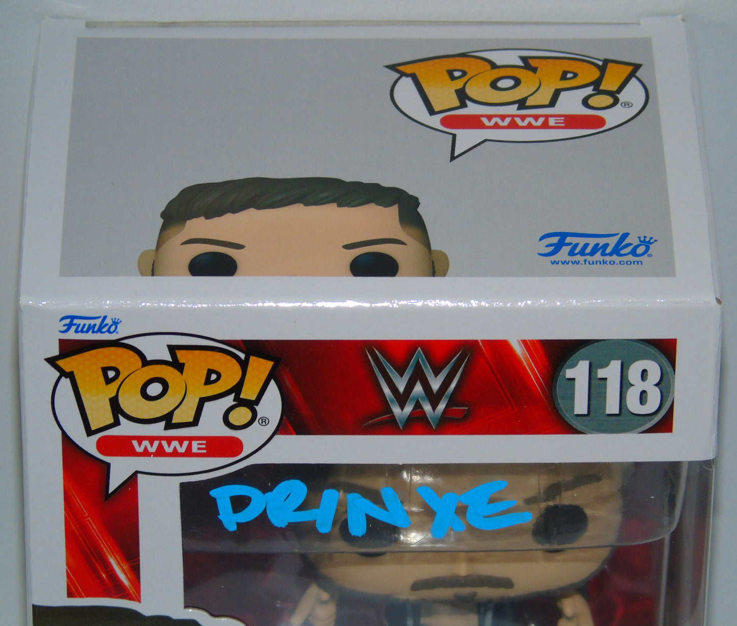 Finn Balor WWE Funko Pop! Vinyl Signed Amazon Exclusive Figure