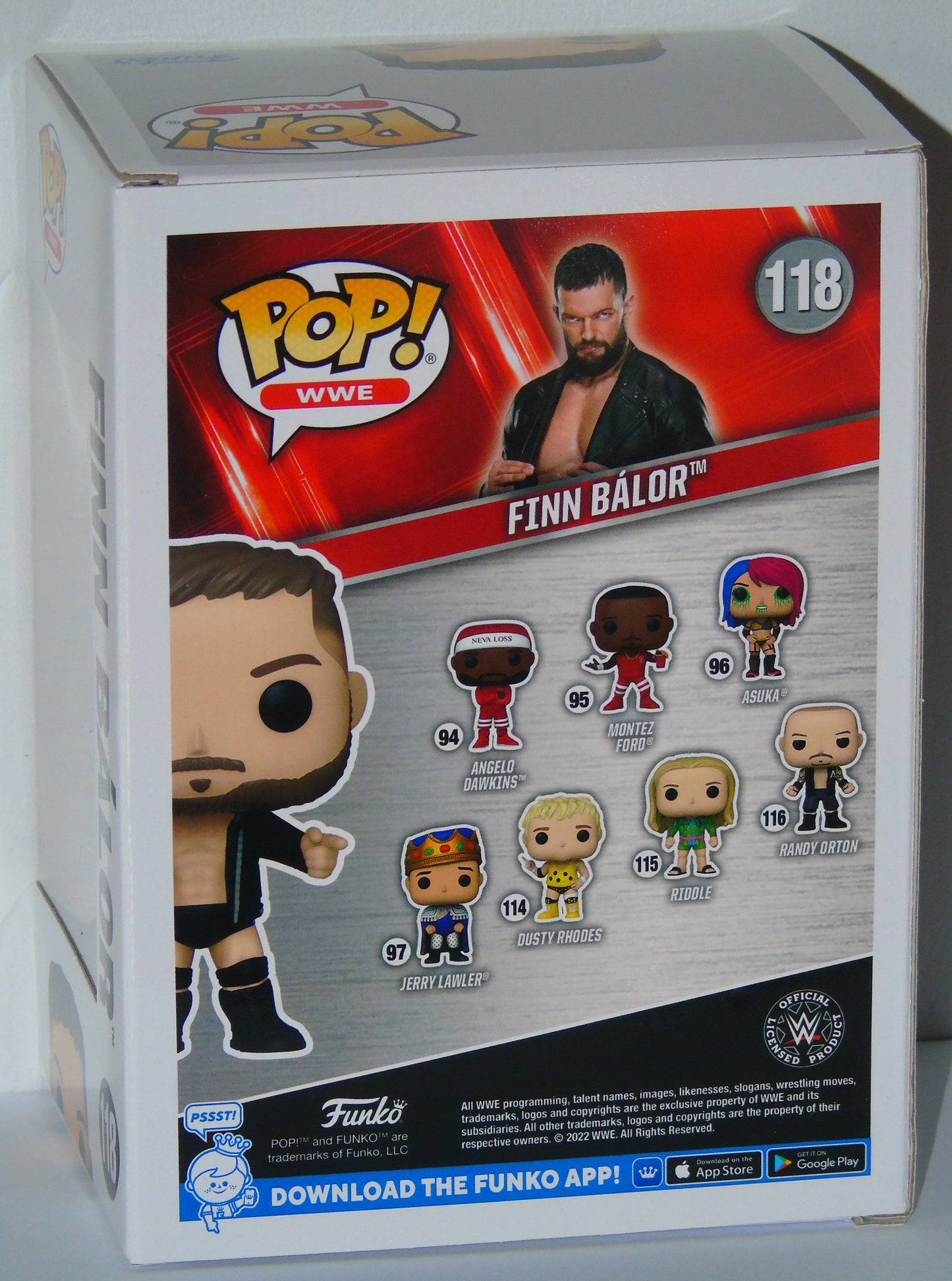 Finn Balor WWE Funko Pop! Vinyl Signed Amazon Exclusive Figure