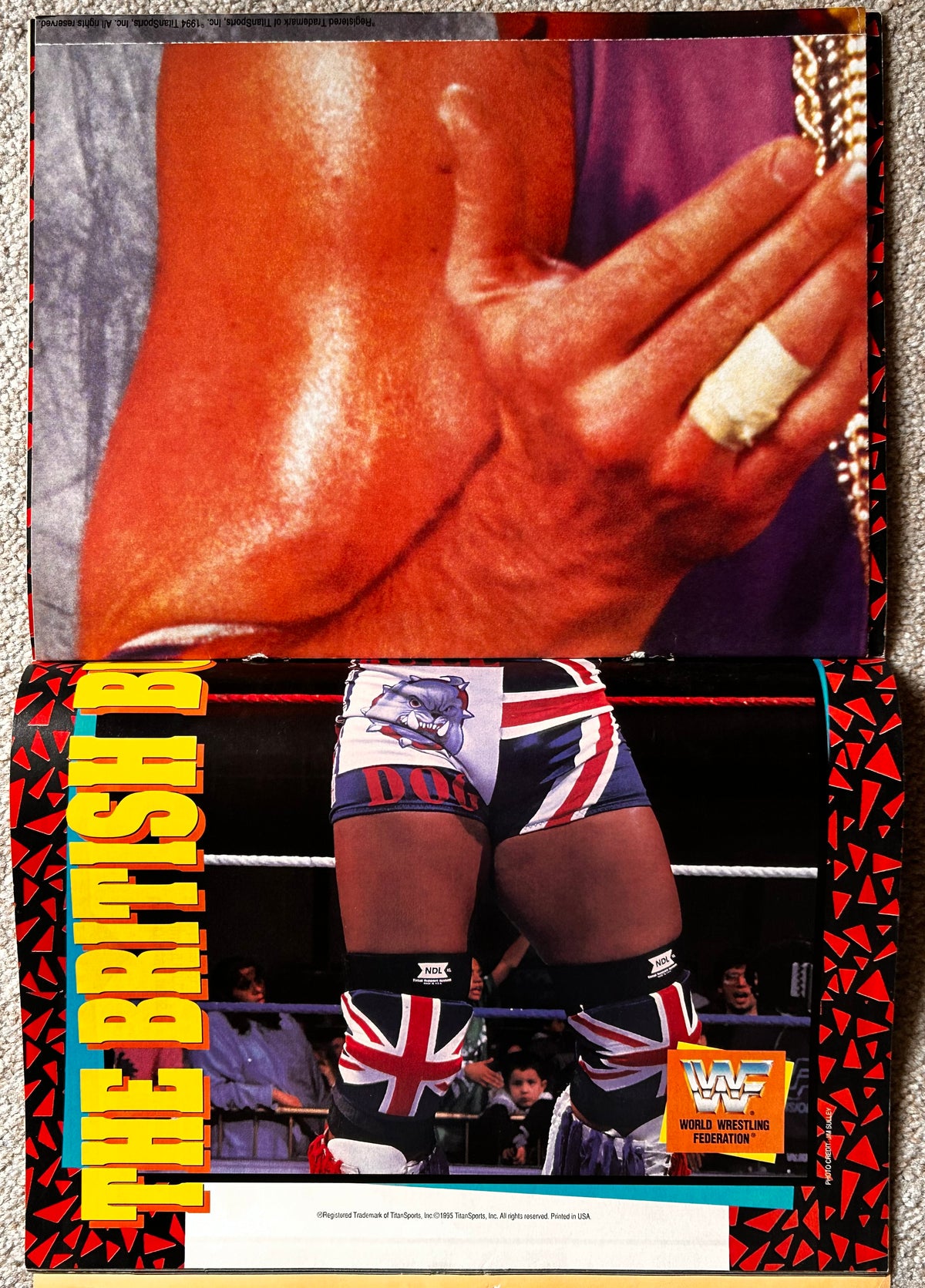 WWF Wrestling Germany Magazine March 1995 With Posters