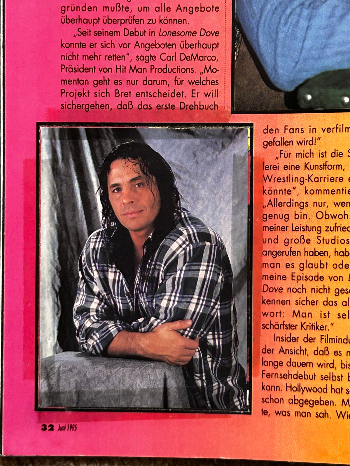 WWF Wrestling Germany Magazine June 1995 With Poster