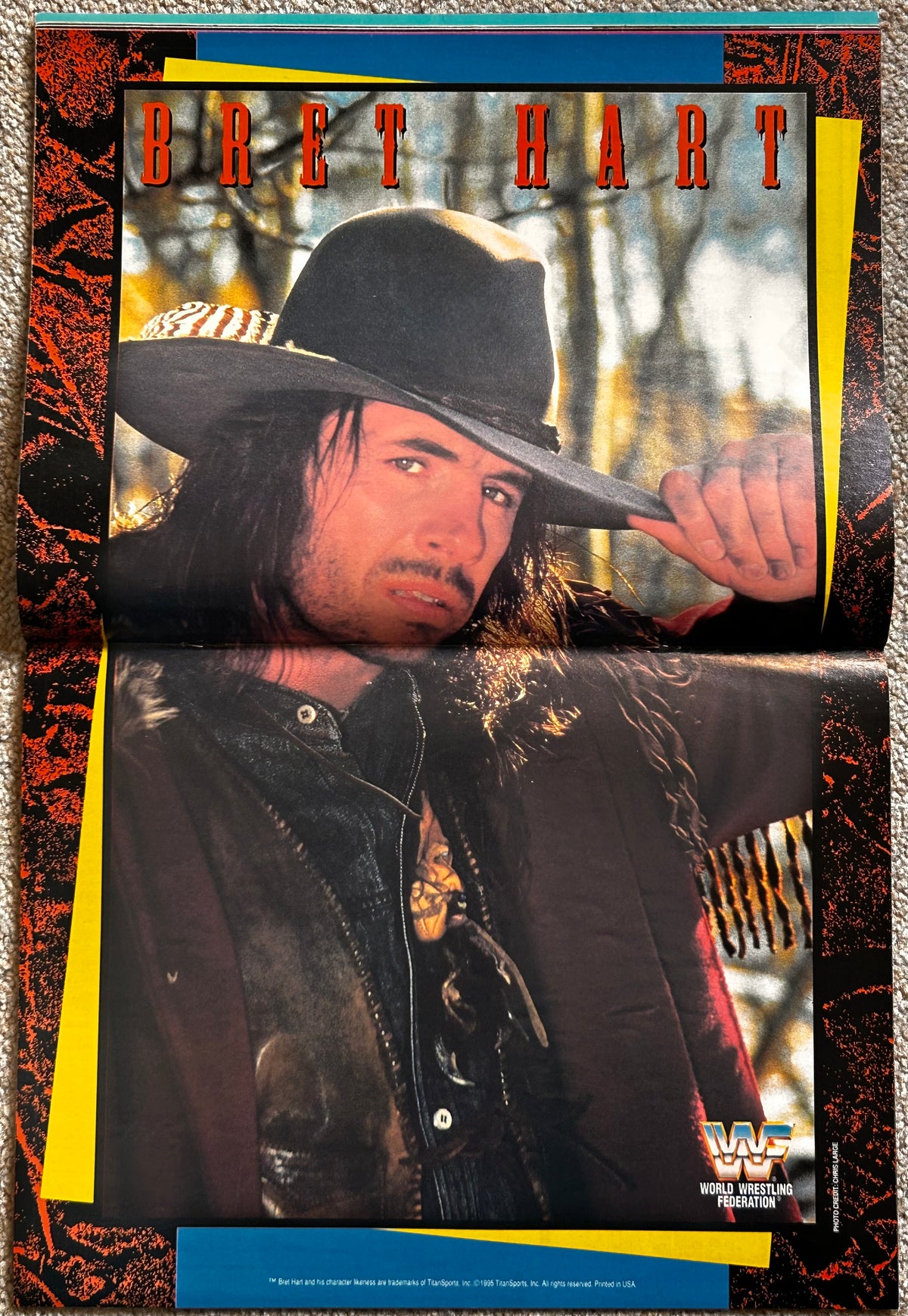 WWF Wrestling Germany Magazine June 1995 With Poster