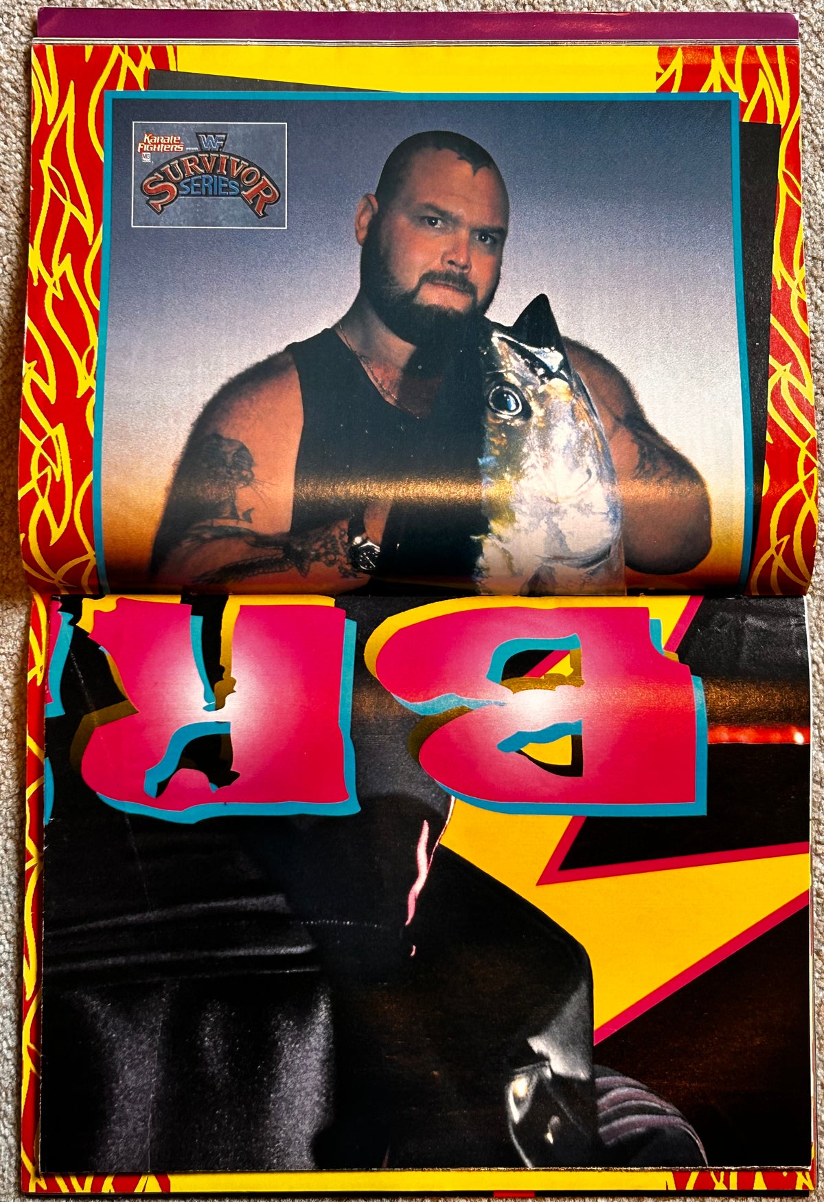 WWF Wrestling Germany Magazine November 1995 With Posters