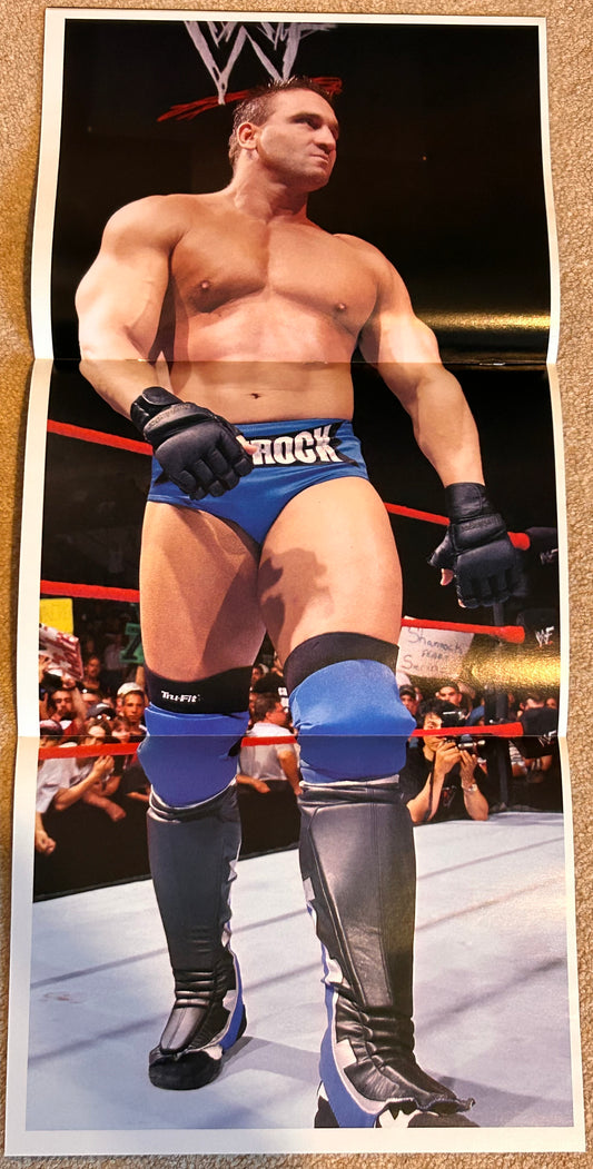 WWF Raw Magazine January 1999 w/Poster