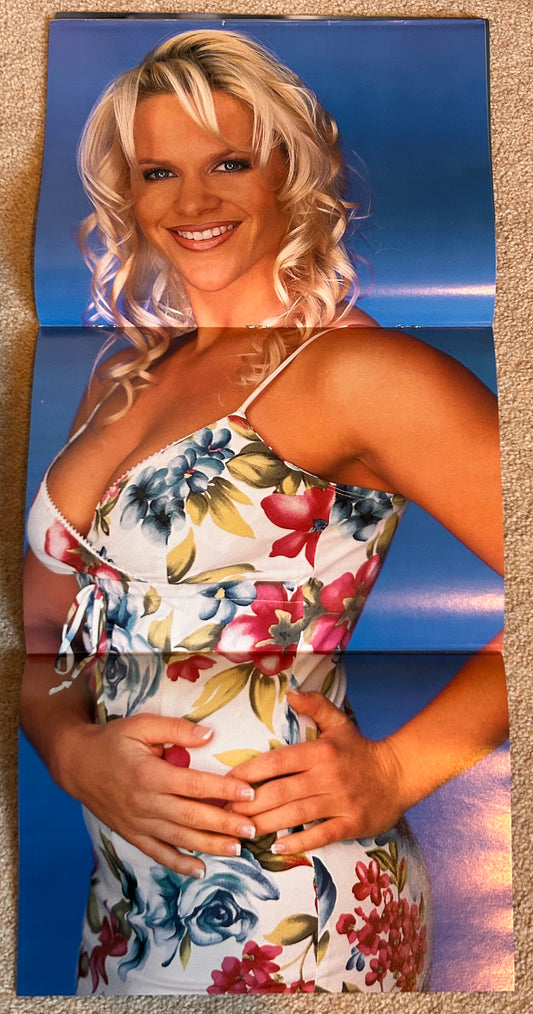 WWF Raw Magazine June 2001 w/Poster