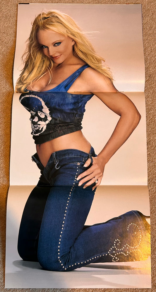 WWF Raw Magazine March 2002 w/Poster