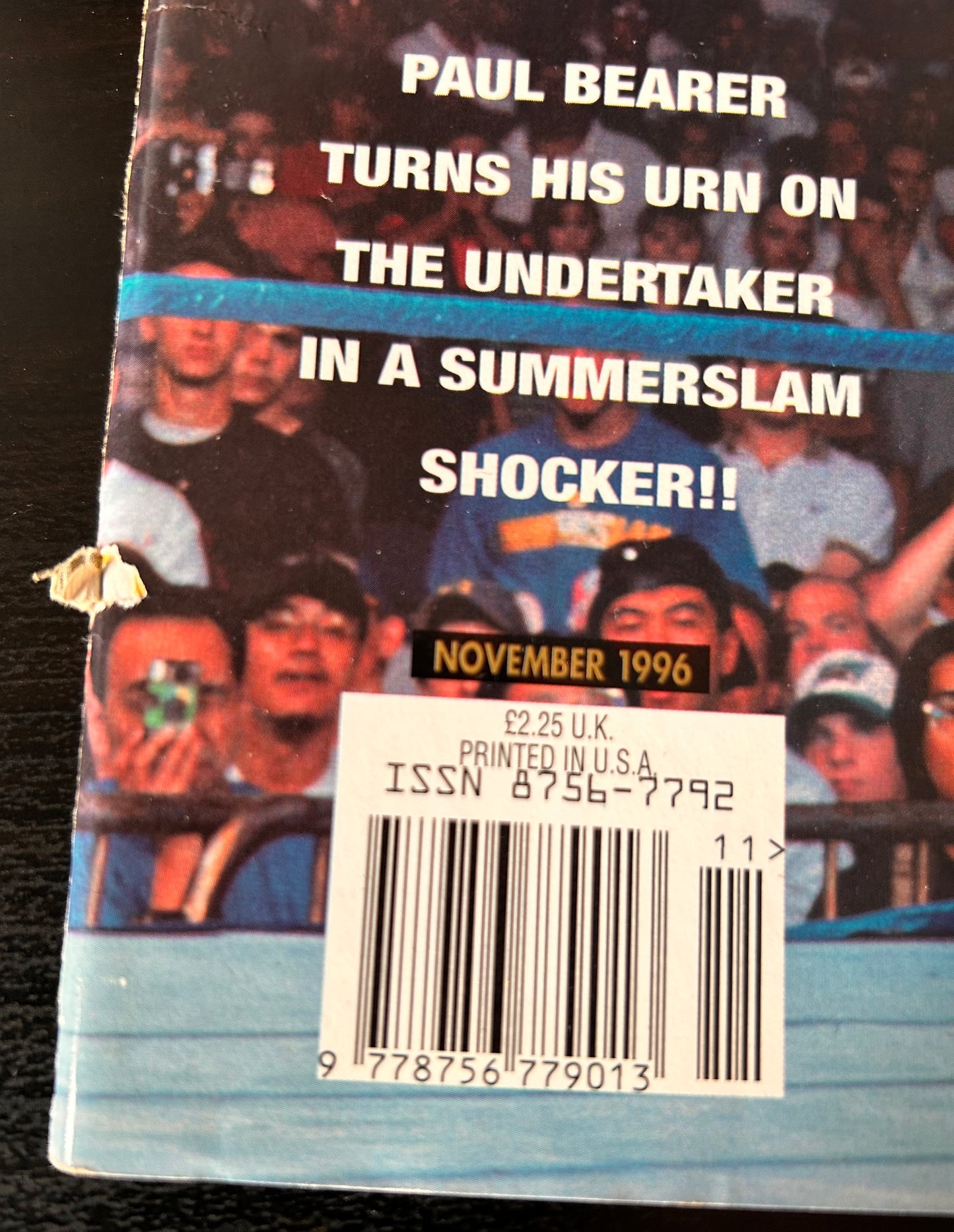 WWF Magazine November 1996