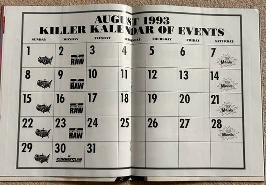 WWF Magazine August 1993