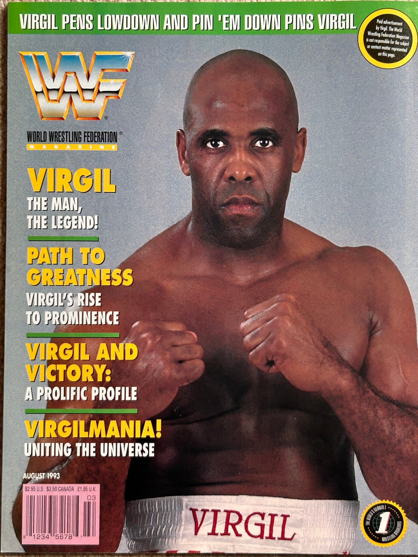 WWF Magazine August 1993